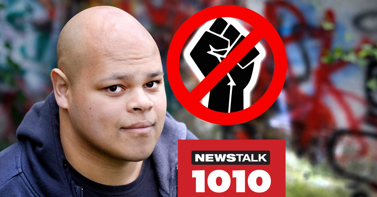 Anti-Masker Jamil Jivani Refuses to take Knee for BLM Live On The Radio